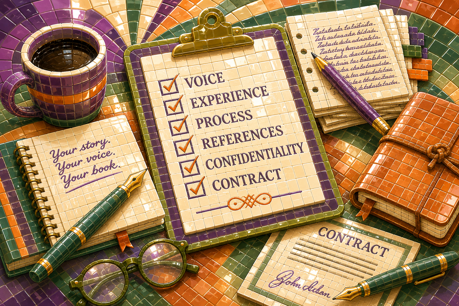 How to Hire the Right Ghostwriter: A Buyer's Checklist